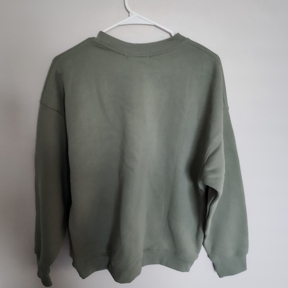 State of Mind Sage Green Utah Floral Sweater - Picture 6 of 6